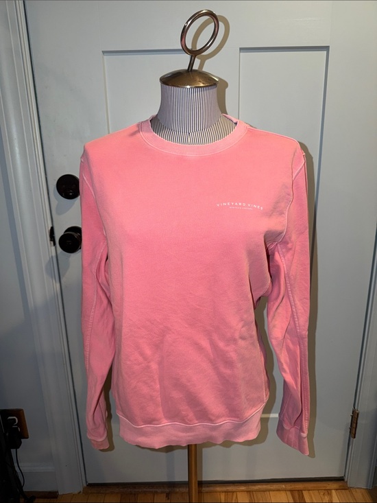 Vineyard Vines Sweaters - Vineyard Vines Soft Pink Crewneck Pullover Size Small
